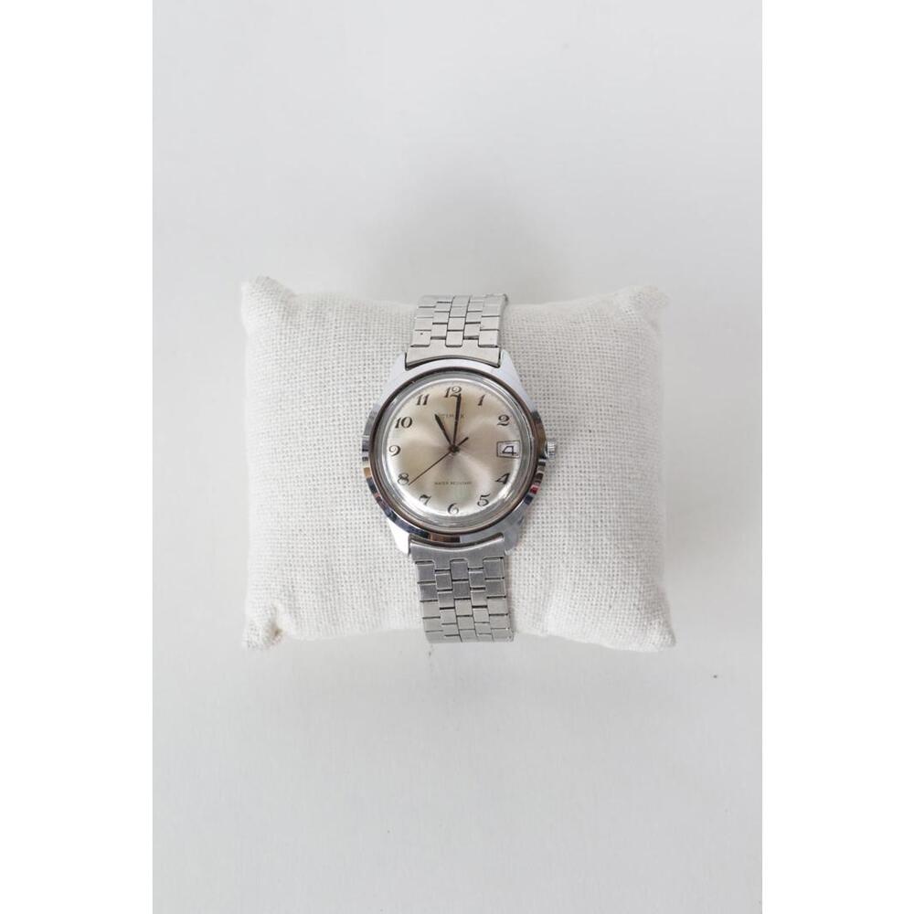 70's Timex Marlin Manual Wind Champagne Dial Watch *Defected